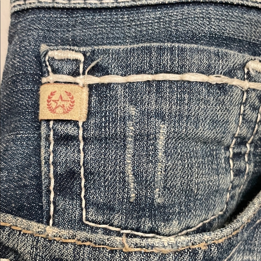 Big Star Men's Regular Boot Cut Distressed Denim Jeans - Picture 5 of 10